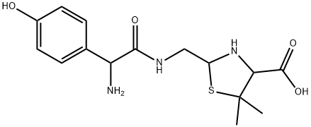 Amoxycilloic Acid (Mixture of Diastereomers) Struktur