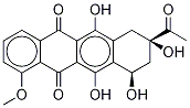 Daunomycinone-13C,d3 Struktur