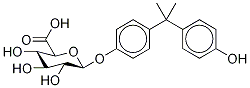 Bisphenol A-d6 β-D-Glucuronide Struktur