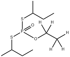 Cadusafos-d5 Struktur