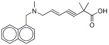 Carboxy Terbinafine-d7 Struktur