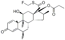 Fluticasone Propionate-d3 Struktur