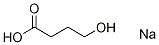4-Hydroxybutyric Acid-13C4 Sodium Salt Struktur