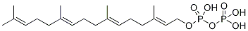 Geranylgeranyl Pyrophosphate-d3 Triammonium Salt Struktur