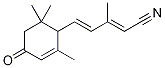 (3-Oxo-α-ionylidene)acetonitrile Struktur