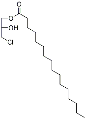 rac 1-Palmitoyl-3-chloropropanediol-d5 Struktur