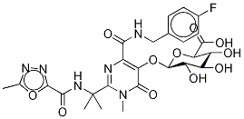 Raltegravir-d3 β-D-Glucuronide Struktur