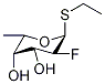 Ethyl 2-Deoxy-2-fluoro-L-thiofucopyranoside Struktur