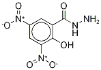 3,5-Dinitrosalicylhydrazide-15N2 Struktur