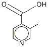 3-Methyl Isonicotinic Acid-d6 Struktur