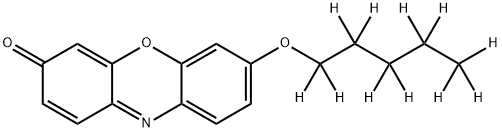 O-Pentylresorufin-d11 Struktur