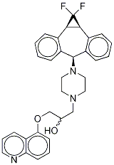 rac Zosuquidar-d5 Trihydrochloride Struktur