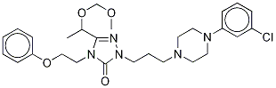 MethoxyMethoxy Nefazodone Struktur