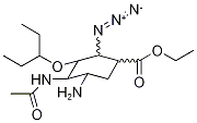 2-Azido-1,2-dihydro OseltaMivir (Mixture of DiastereoMers) Struktur