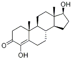 4-Hydroxy Testosterone-d3 Struktur