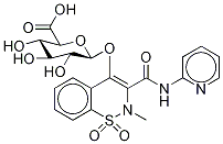 PiroxicaM-d3 O-β-D-Glucuronide Struktur