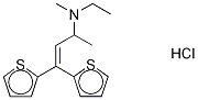 EthylMethylthiaMbutene-d3 Hydrochloride Struktur