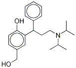 rac 5-Hydroxymethyl Tolterodine-d14 Struktur