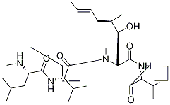 Cyclosporin D-d4 Struktur