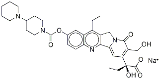 Irinotecan Carboxylate Sodium Salt Struktur