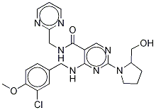 Avanafil-13C5,15N Struktur