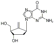 Entecavir-13C2,15N Struktur