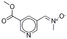 Nicotinic Acid Methyl Ester 5-N-Methylnitrone Struktur