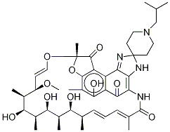 25-O-Deacetyl Rifabutin-d6 Struktur