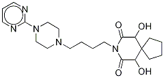 6,10-Dihydroxy Buspirone-d8 Struktur