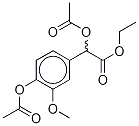 α,4-Di-O-acetyl VanillylMandelic Acid-d3 Ethyl Ester Struktur