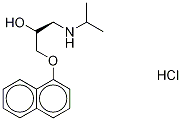 (R)-Propranolol-d7 Hydrochloride Struktur