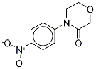 4-(4-Nitrophenyl)-3-Morpholinone-d4 Struktur