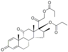 Meprednisone 17,21-Dipropionate Struktur