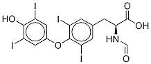 N-ForMyl Thyroxine-13C6 Struktur