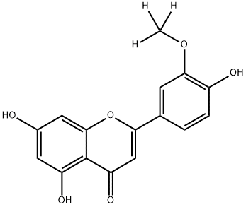 Chrysoeriol-d3 Struktur