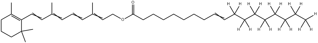 9-cis-Retinyl Oleate-d17 Struktur