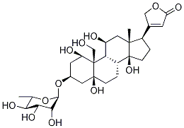 g-Strophanthin-d3 Struktur