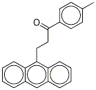 9-Anthracene-(1'-(4'-Methylphenyl)-propan-1'-one Struktur