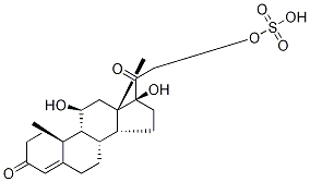 11β,17α-Dihydroxyp Struktur