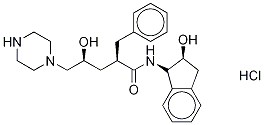 DES(3-PYRIDYLMETHYL TERT-BUTYLAMINOCARBONYL) INDINAVIR HYDROCHLORIDE, 1391053-70-5, 結(jié)構(gòu)式