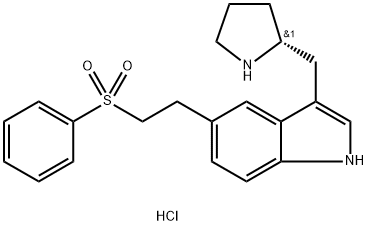 N-DeMethyl Eletriptan Hydrochloride Struktur