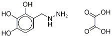 2,3,4-Trihydroxybenzylhydrazine-15N2 Oxalic Acid Salt Struktur