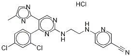 CHIR-99021 Hydrochloride Struktur