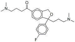 Citalopram Dimethylaminobutanone Dihydrochloride Salt Struktur