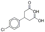 3-(4-Chlorophenyl-d4)glutaric Acid Struktur