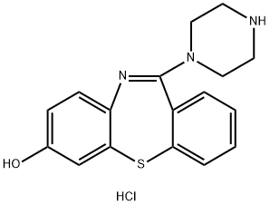 7-HYDROXY-N-DES{[2-(2-HYDROXY)ETHOXY]ETHYL} QUETIAPINE DIHYDROCHLORIDE Struktur