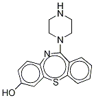 7-Hydroxy-N-des[[2-(2-hydroxy)ethoxy]ethyl] Quetiapine-d8 Dihydrochloride Struktur