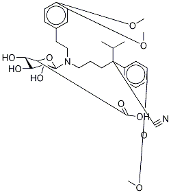 Norverapamil-d6 N--D-Glucuronide Struktur