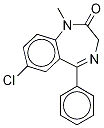 Diazepam-13C,d3 Struktur