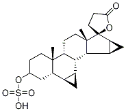 4,5-Dihydro Drospirenone 3-Sulfate
(α/β-Mixture) Struktur